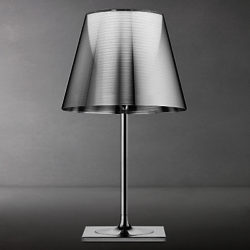 Flos K Tribe Bronze Table Lamp Silver